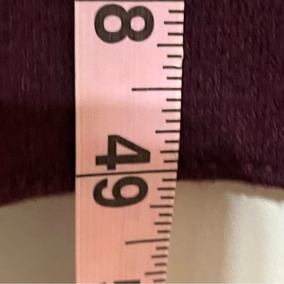 NWT Women’s Zara Collection Wool Blend Burgundy Sleeveless Midi Dress Size XL - Picture 12 of 12